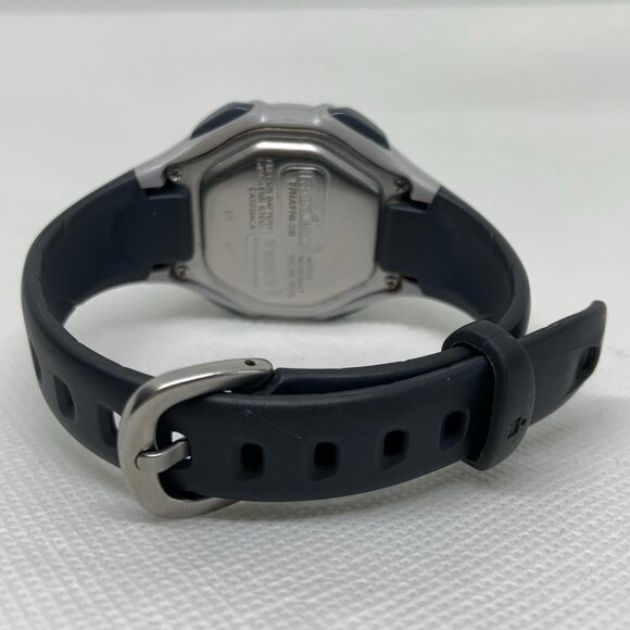 Timex Ironman Triathlon women digital watch 34mm quartz 30 lap blue silver case - Picture 4 of 6